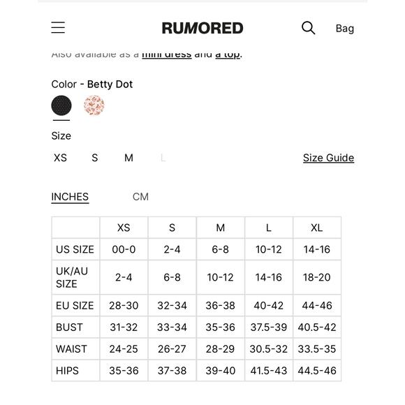 Rumored + Revolve Sterling Mini Dress SMALL Ivy Floral Black Sexy Date Night - Picture 4 of 11